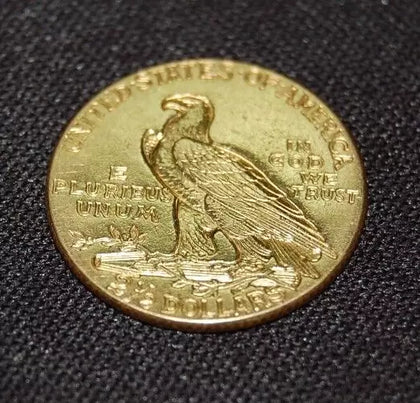 1912 Indian Head $2½ Dollar Gold coin