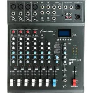 Studiomaster Club XS 8+ 8 Channel Mixer