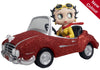 Betty Boop In Sports Car - Red Glitter 30cm