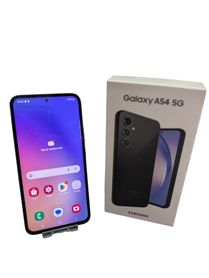 Samsung Galaxy A54 - 128 GB - Black BOXED Preston store