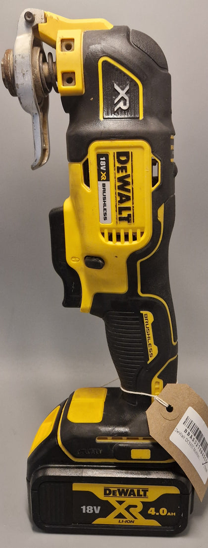 DeWalt DCS355 Multitool with 4Ah Battery