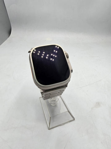 apple watch ultra 2 49mm with metal strap
