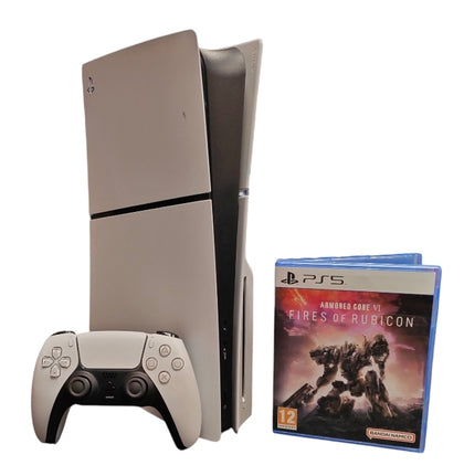 Sony Playstation 5 Slim 1TB Disc Version w/Armored Core VI Fires of Rubicon**Boxed**
