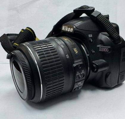 Nikon D3100 DSLR Digital Camera With A 18-55mm Lens