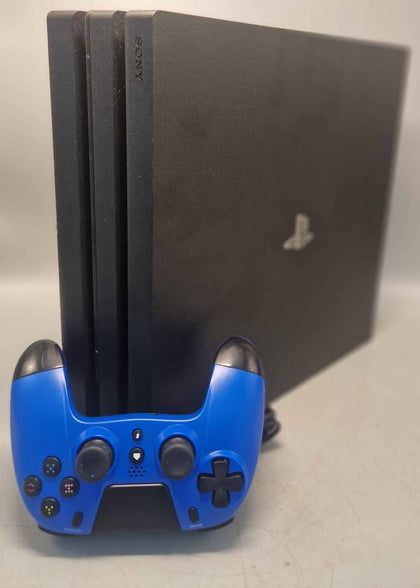 Sony Playstation 4 Pro Console, 1TB Black, boxed with games