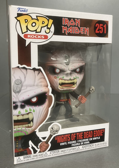 ** Collection Only ** Funko Pop Rocks: Iron Maiden - Eddie - Nights of The Dead.