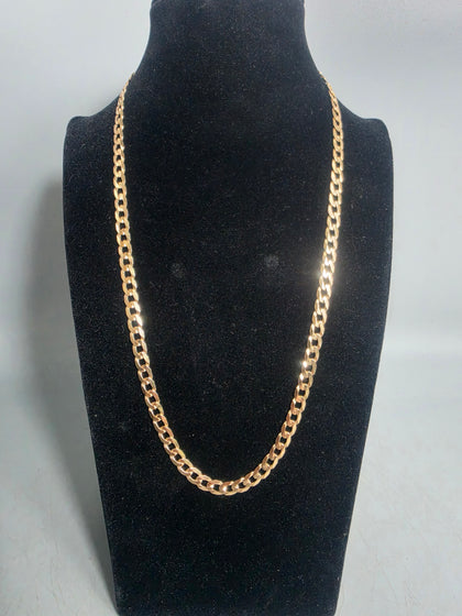 9ct Gold Necklace 375 14.8G 20'' in Length