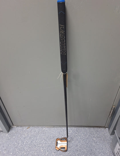 TaylorMade Spider X Putter Copper 35 in KBS Black Shaft Single Bend