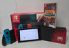 Nintendo Switch Neon Red/Blue & 1 Game