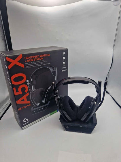 Logitech G Astro A50 X Wireless Gaming Headset + Base Station – Black