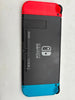 Nintendo Switch V2 (Neon Blue / Neon Red) With Dock, Joycon Grip And Rails And Crash bandicoot