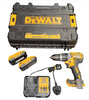 DeWalt DCD796 18V XR Combi-drill w/2.0Ah batteries, charger and case