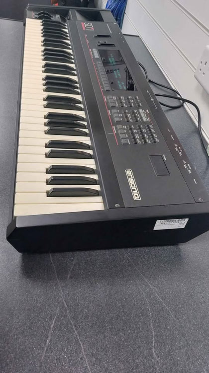 ** collection only ** Ensoniq SD-1 synthesiser keyboard with power cable needs speakers no marks ref photos
