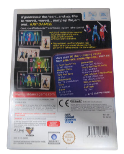 Nintendo Wii Just Dance Game