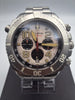Feelnever super quartz stainless steel divers chronograph watch with steel bracelet and sapphire glass BOXED