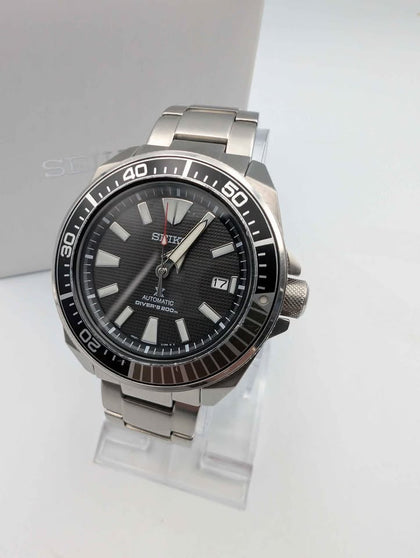 SEIKO Prospex Samurai Air Diver 4R35-01V0 Men's Automatic Watch - Steel Bracelet - Boxed