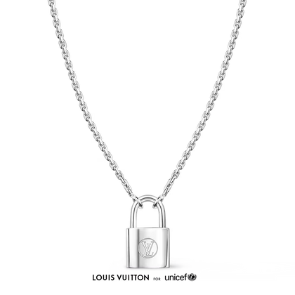 Louis Vuitton - Silver Lockit Pendant