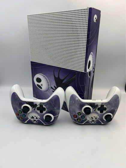 Microsoft Xbox One S Console, 1TB, White Console, With Power Cable, HDMI & 2 Wireless Controllers