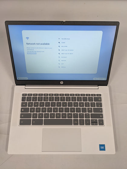HP Chromebook 128GB - Silver (boxed)
