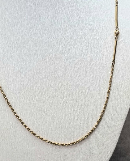 9ct gold necklace 19