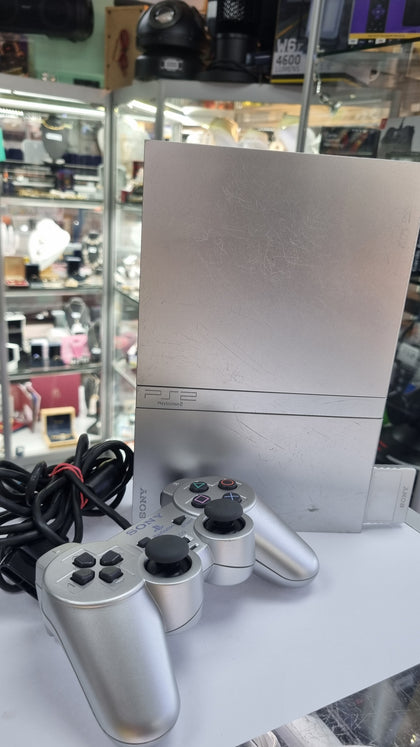 Sony PS2 / Playstation 2 Slim Console, Silver