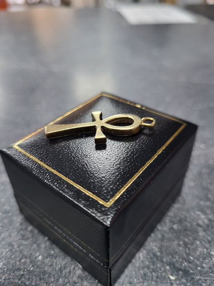 9ct Yellow Gold Ankh Pendant - 4.1g - Hallmarked