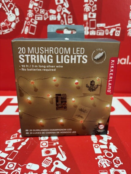 20 Leds Mushroom LED Fairy Lights USB/Battery String Light Christmas Party Gift Fairy Indoor