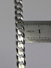 Brand new silver curb bracelet