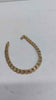 18ct Yellow Gold Unqiue Patterned Bracelet Chain - 11.60 Grams - 8" Long