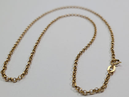 9ct Gold Micro Belcher Chain