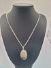 BRANDNEW SILVER CHAIN AND LOCKET  9.25 , WEIGHT 18.4G, LENGHT26"