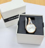 Calvin Klein Women's Joyful Watch Womens 25100028 Stainless Steel Gold Rose