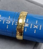 18ct Gold Patterned Ring Size V 1/2