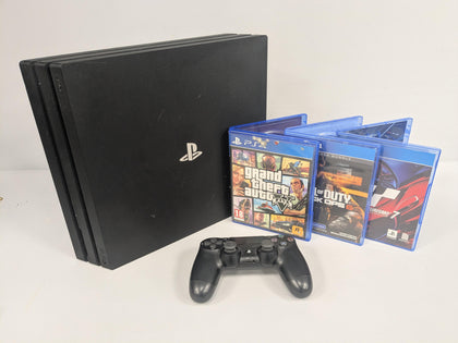 Playstation 4 Pro Console, 1TB 3 Game Package
