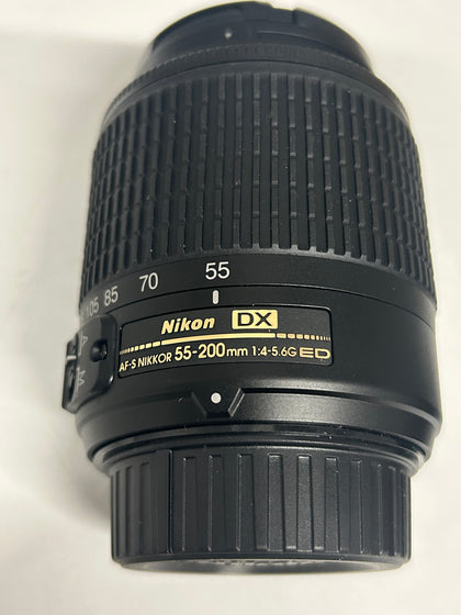 Nikon Af-s Dx Zoom-nikkor 55-200mm F/4-5.6g Ed Lens