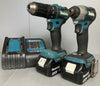 Makita DLX2516TJ 18V Combi Drill and Impact Driver Set ** Unboxed **