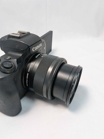 Canon EOS M50 Mirrorless SRL Camera Kit With 15-45mm Lens (24.1 Megapixels) Unboxed - Black
