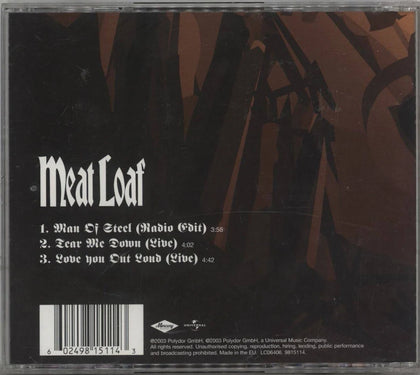 Meat Loaf Man of Steel 2003 UK CD Single 9815114