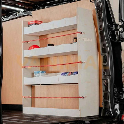 Vauxhall Vivaro B 2014-2019 rear racking x 2. Rear nearside and bulkhead.