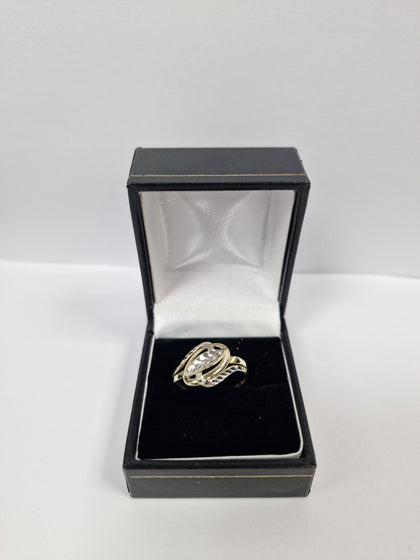 Gold Ring 585 14ct 1.6G Size P