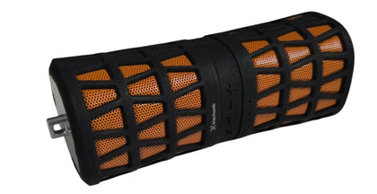 BlackWeb Soundburst Mini Wireless Portable Bluetooth Speaker Black/Orange 