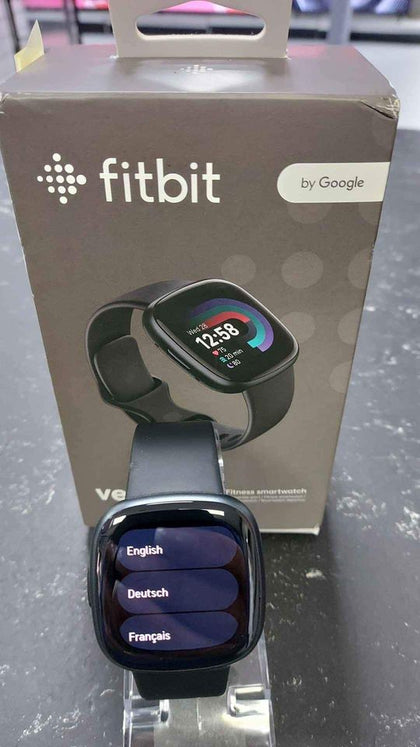 Fit bit versa 4 fitness Smartwatch black/grap.