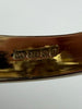 9ct Gold Ring, C/Z Yellow Stone ( Size O ) 5.21g - ** Hallmarked **