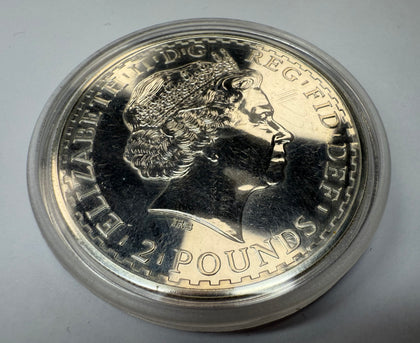2007 BRITANNIA 10Z SILVER COIN