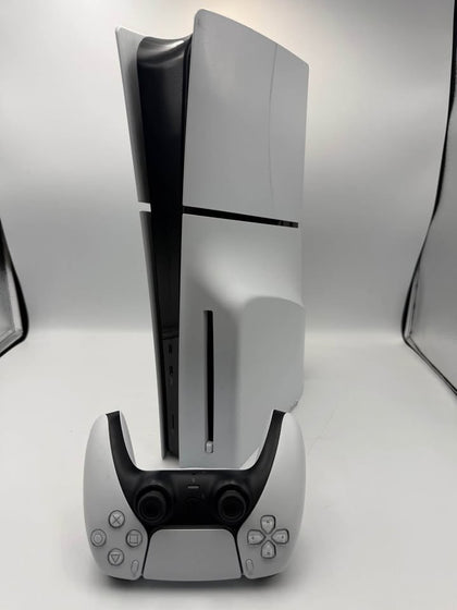 SONY PLAYSTATION 5 SLIM EDITION, 1TB, WHITE, WITH DUAL SENSE CONTROLLER, UNBOXED