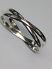 HEAVY SILVER DUAL BANGLE