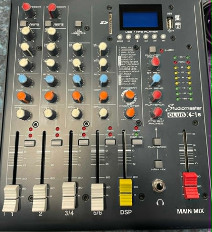 Studiomaster Club XS6