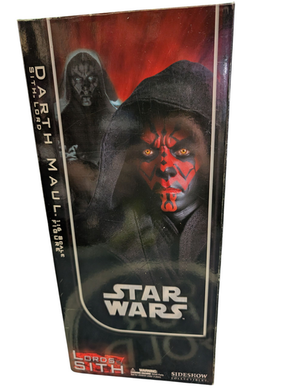 SIDESHOW STAR WARS DARTH MAUL SITH LORD 1:6 SCALE BOXED