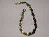 14ct Gold Curved Link 8" Bracelet