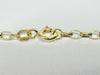 9ct yellow belcher chain 24"